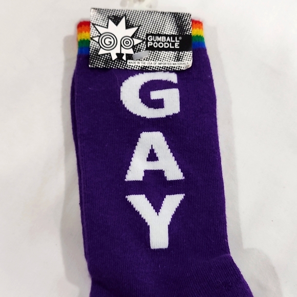 NEW Pride Socks Gay Rainbow 🌈 - Picture 8 of 9